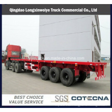 40ft Flatbed Trailer for Container with Twist Lock